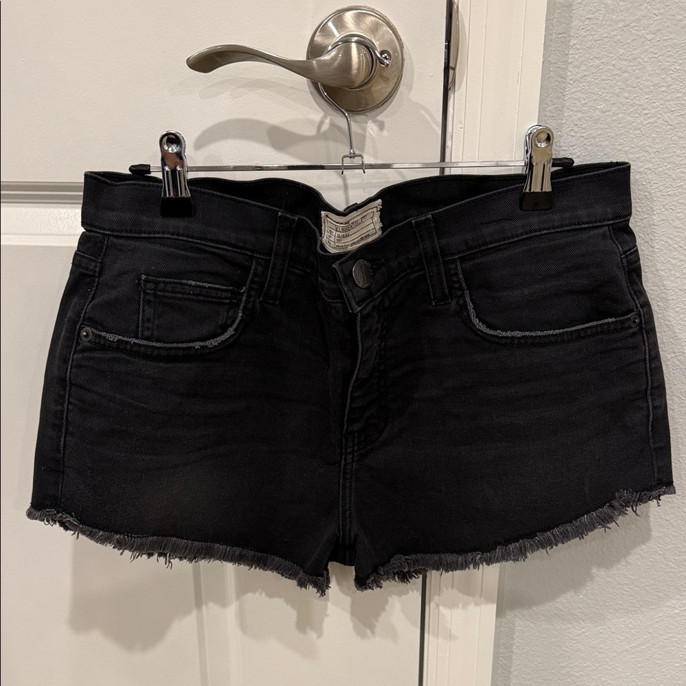 Current/Elliott Black Jean Shorts